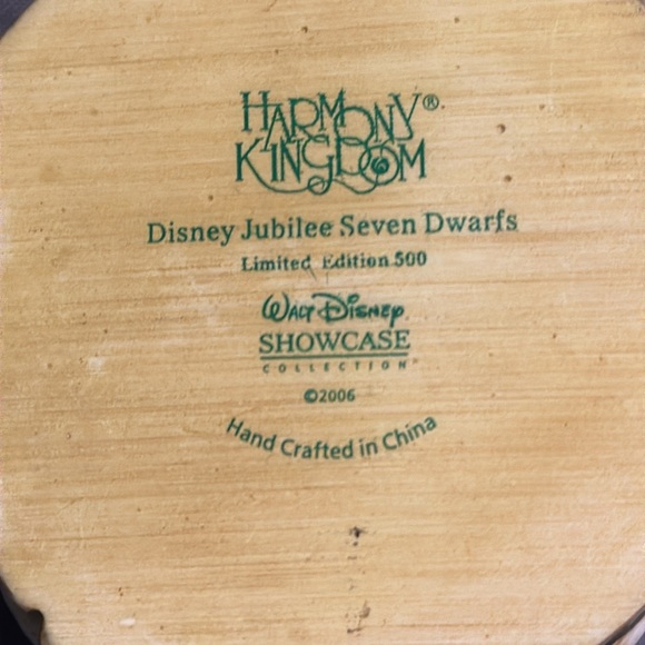 Harmony Kingdom Jubilee Seven Dwarfs Trinket Box - Picture 11 of 11